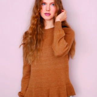 Peplum-Pullover