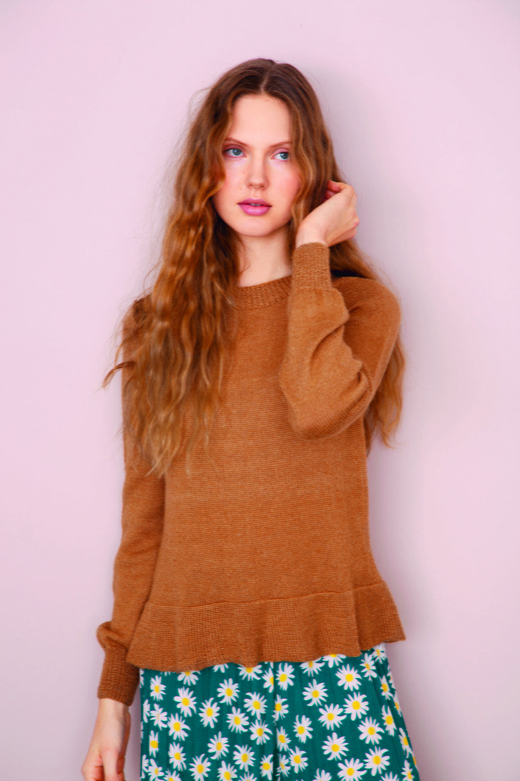 Peplum-Pullover