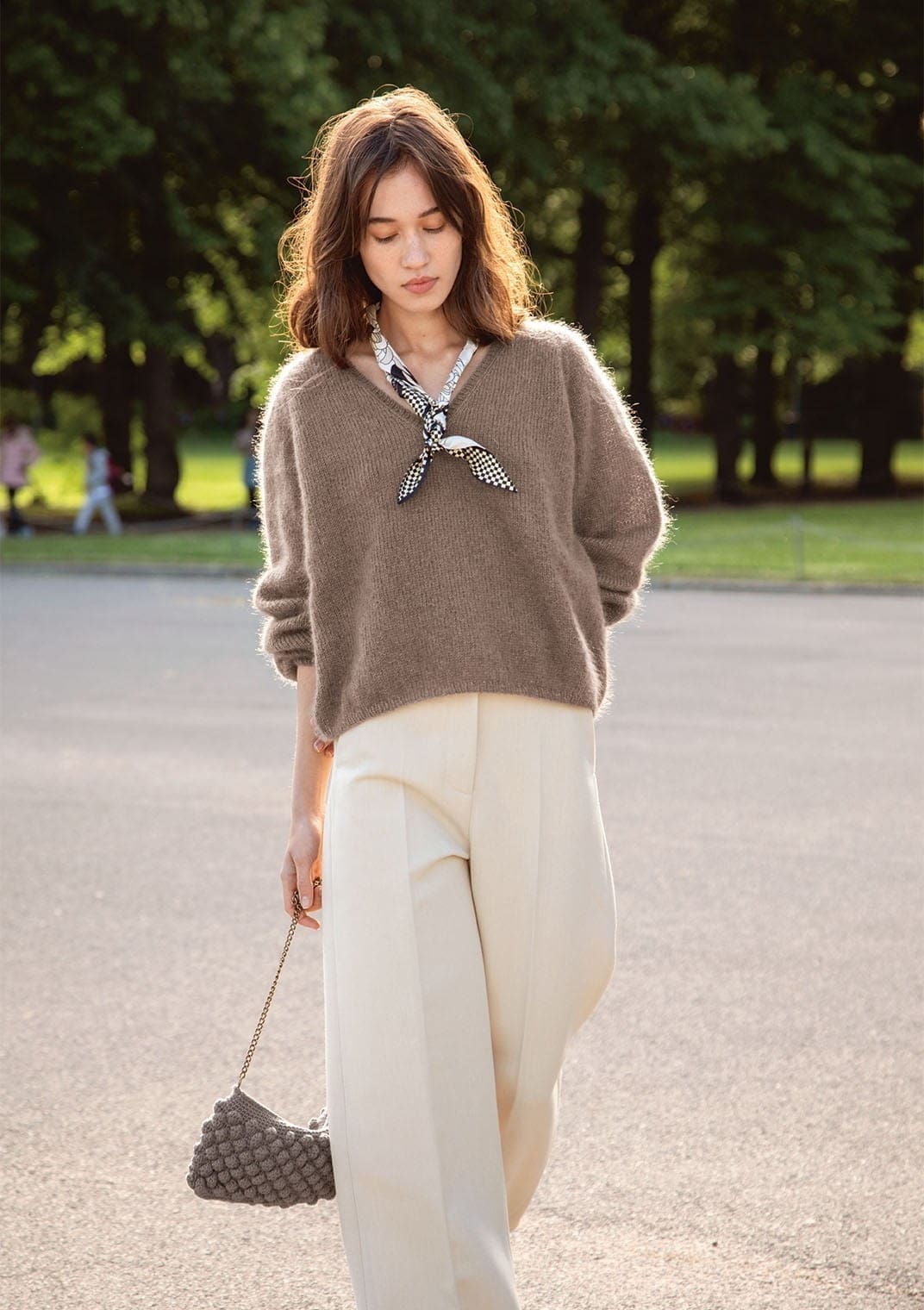 Olive Bluse – Bild 4