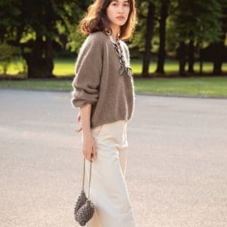 Olive Bluse