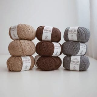 GREGORIA FIBERS - Natural Cotton Merino