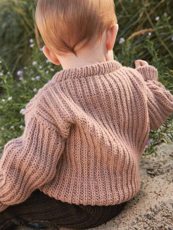 Rücken Kinderpullover