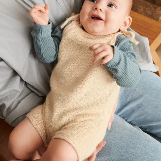 Bunny Shorts Baby (Alpakka Silke)